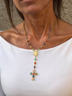 Collana GEM ROSARY - Rosario Punto Luce