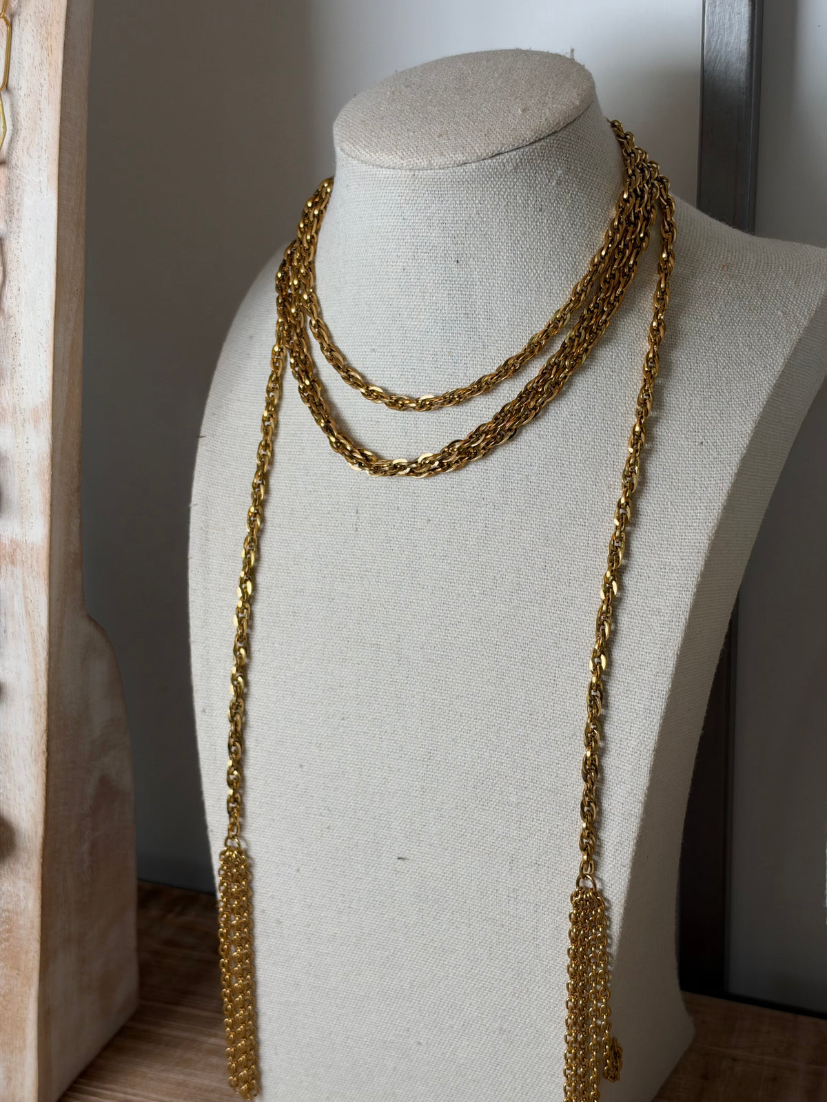 Collana Sciarpa - Acciaio