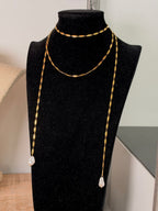 Collana Sciarpa - Perla di Fiume