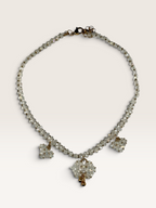 Collana Girocollo Cristalli e Acciaio LUCE BUTTERFLY