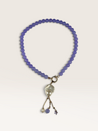 Collana Con Perle Di Giada e Pendente In Perla Keshi