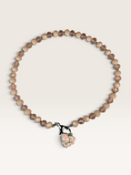 Collana Rosa Cipria con Rosellina