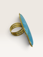 Anello COCKTAIL azzurro
