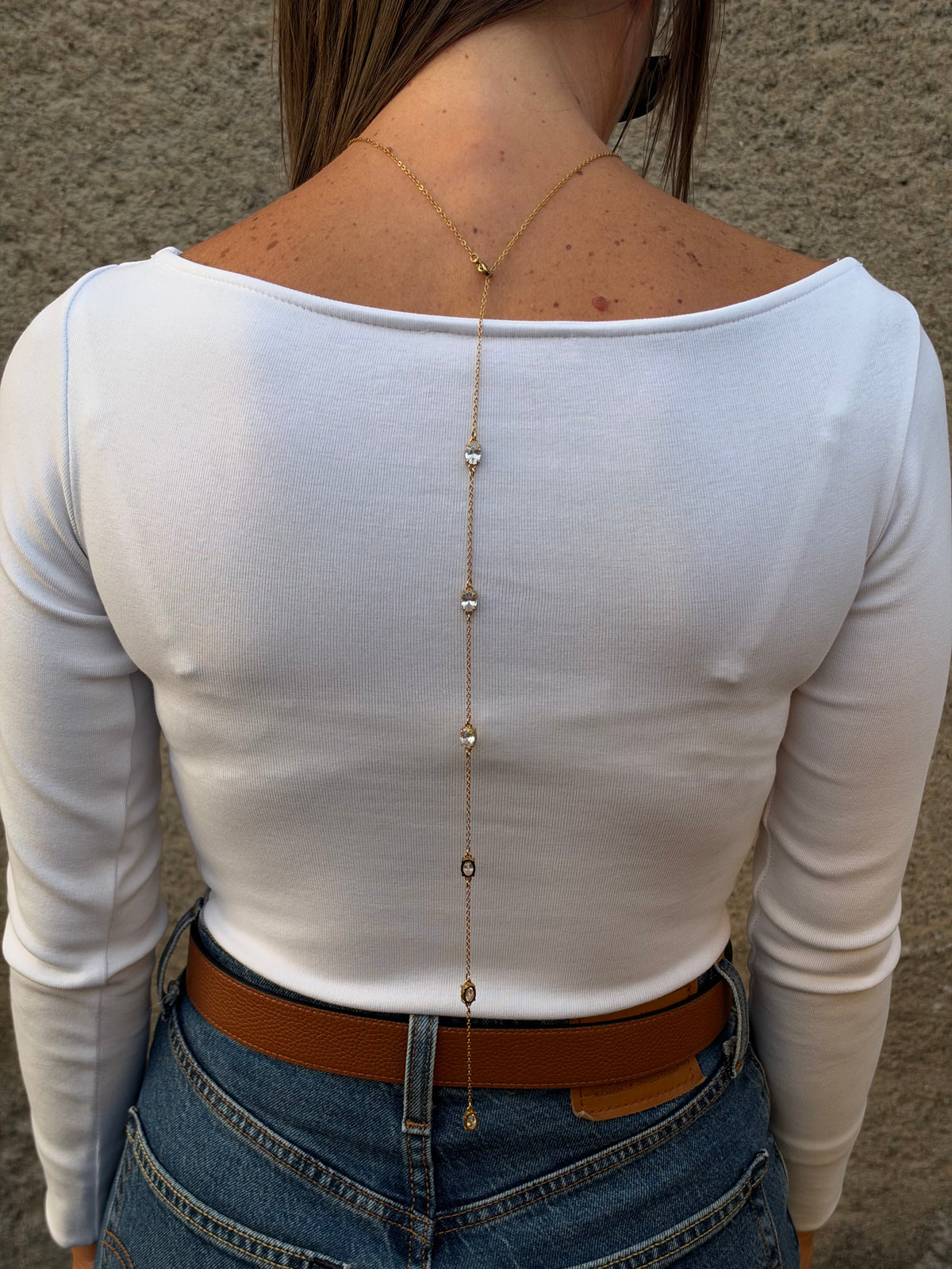 Collana Cravatta - Acciaio