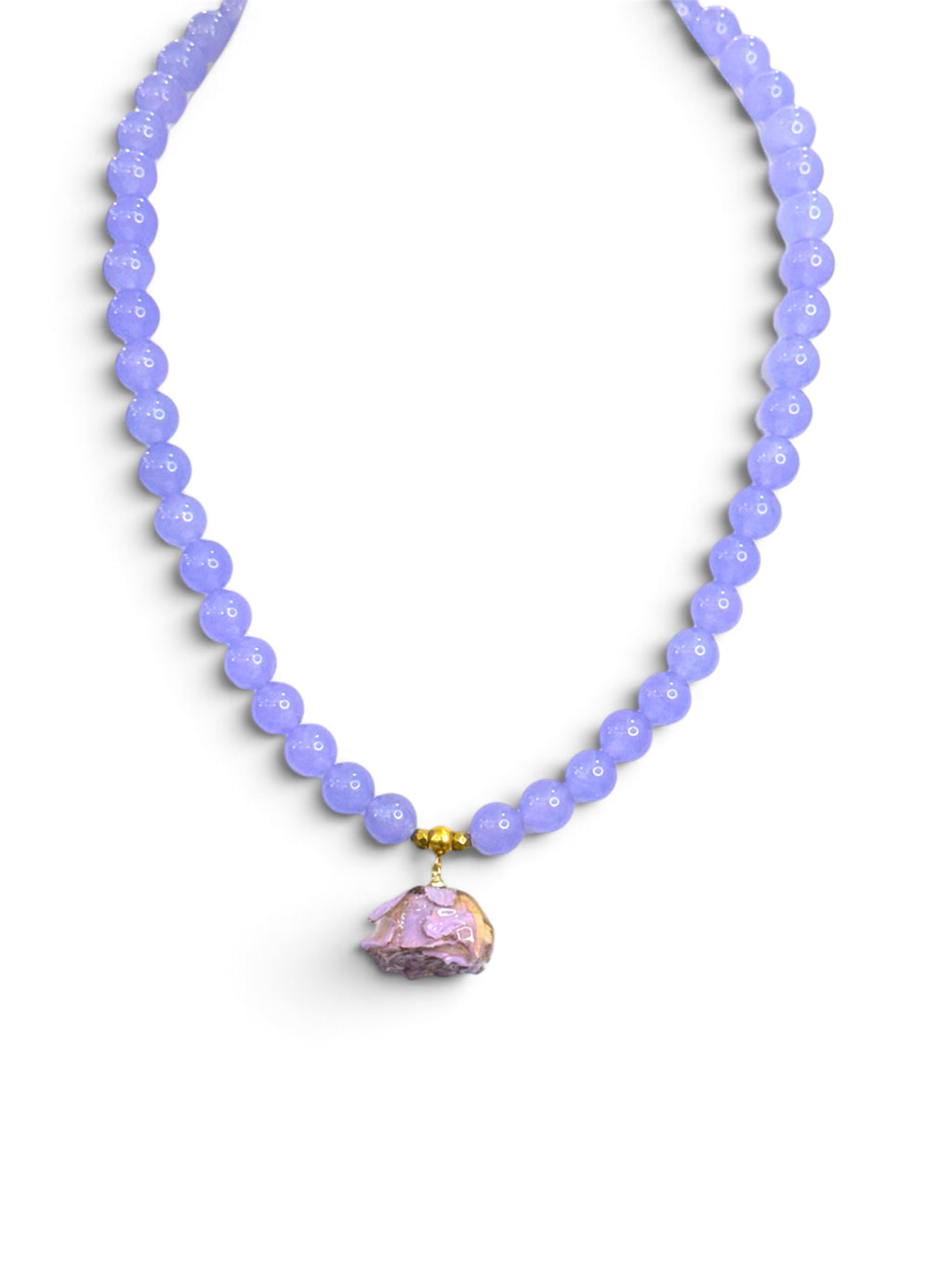 Collana in Giada Glicine
