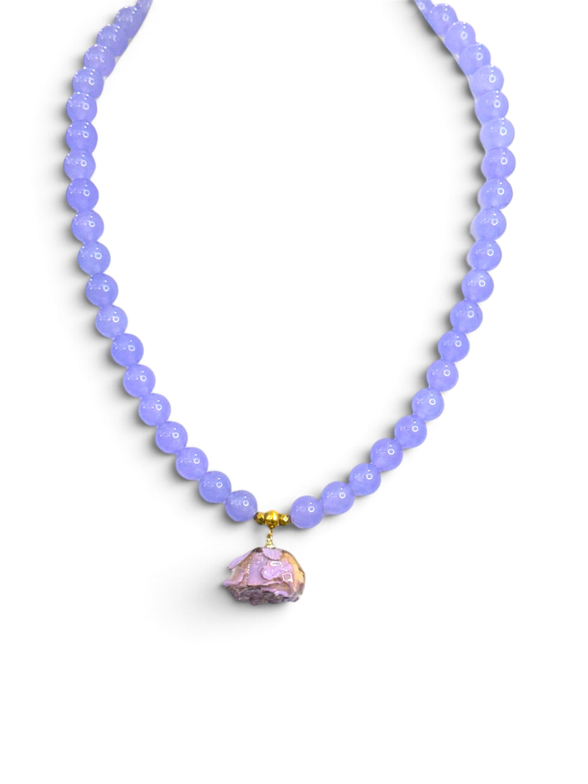 Collana in Giada Glicine