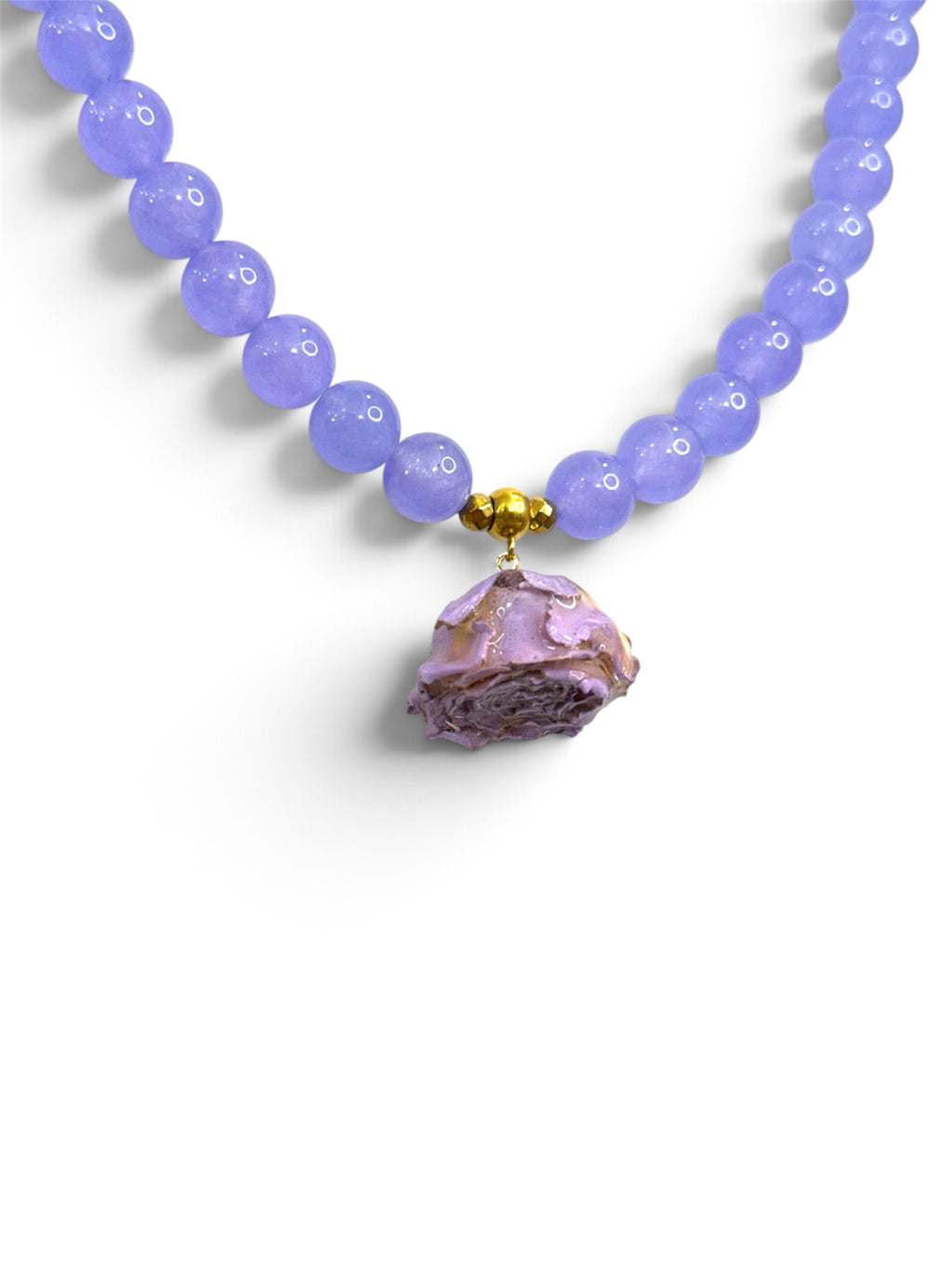 Collana in Giada Glicine