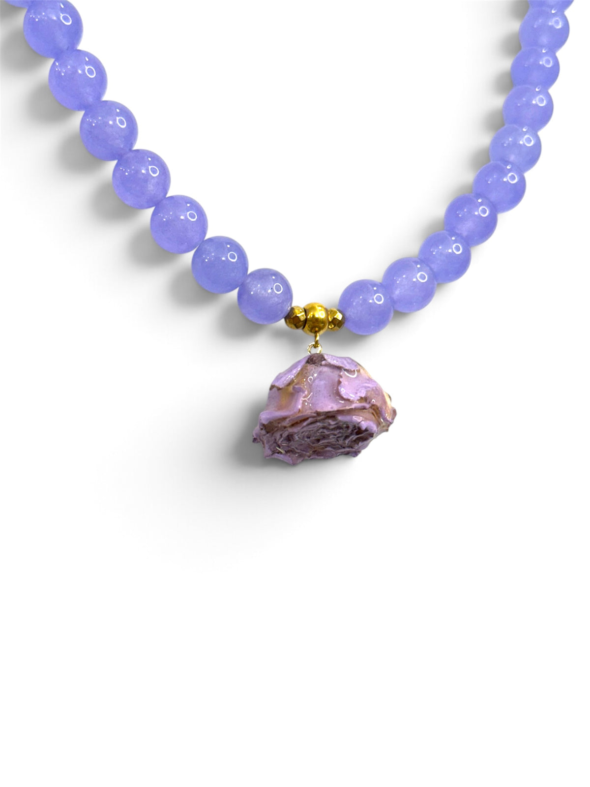 Collana in Giada Glicine