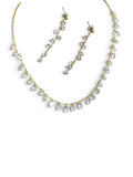 Set Collana e Orecchini - Cristalli