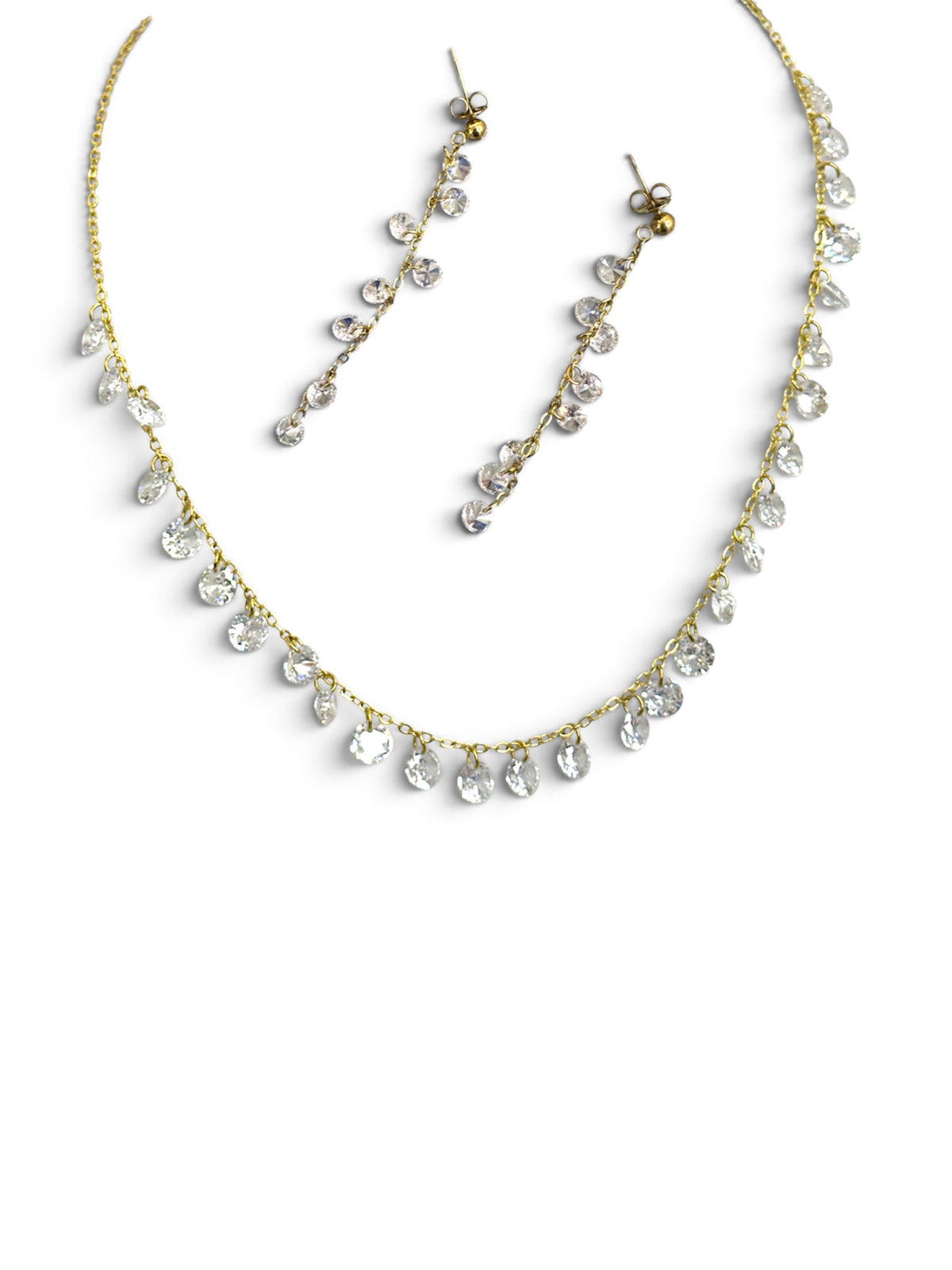 Set Collana e Orecchini - Cristalli