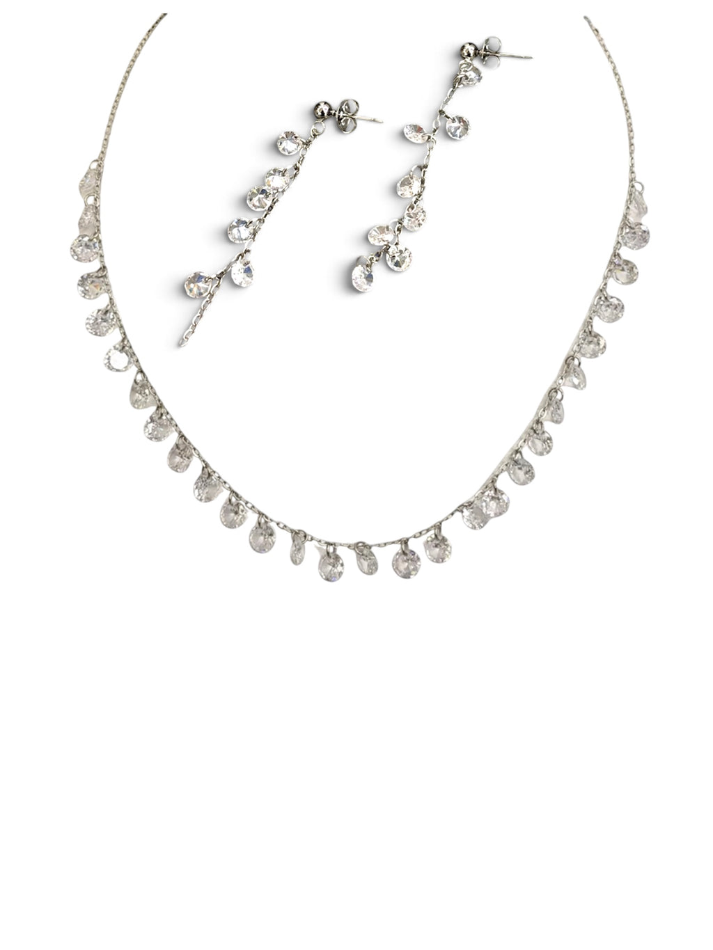 Set Collana e Orecchini - Cristalli